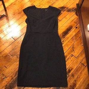 Ann Taylor Seasonless Suit Dress -Navy